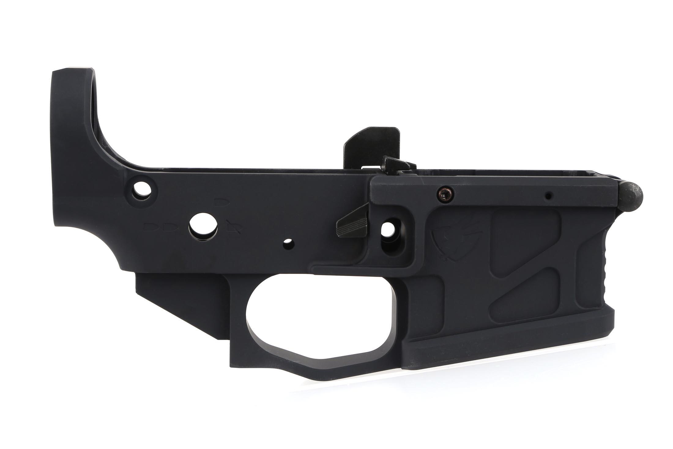 American Defense UIC Billet Lower Receiver with Ambi Controls Black